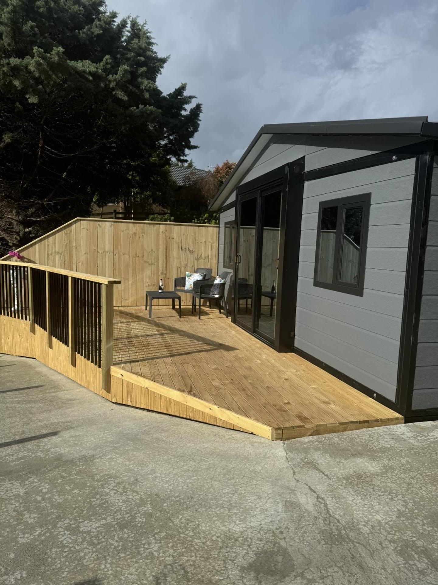 Tiny Container House Apartment Westmere Exterior photo